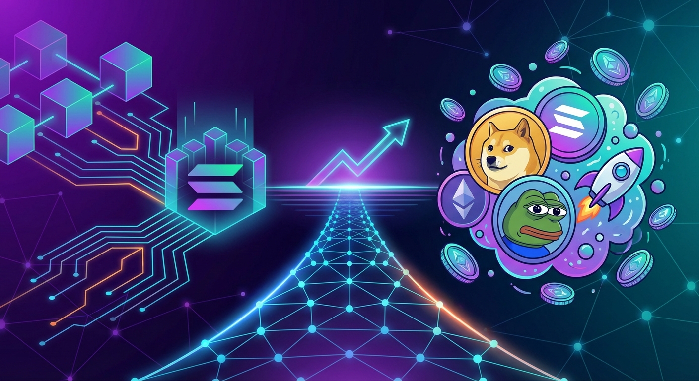 Solana’s Dual Reality: Institutional Inflows, Memecoin Mania, and the Road Ahead