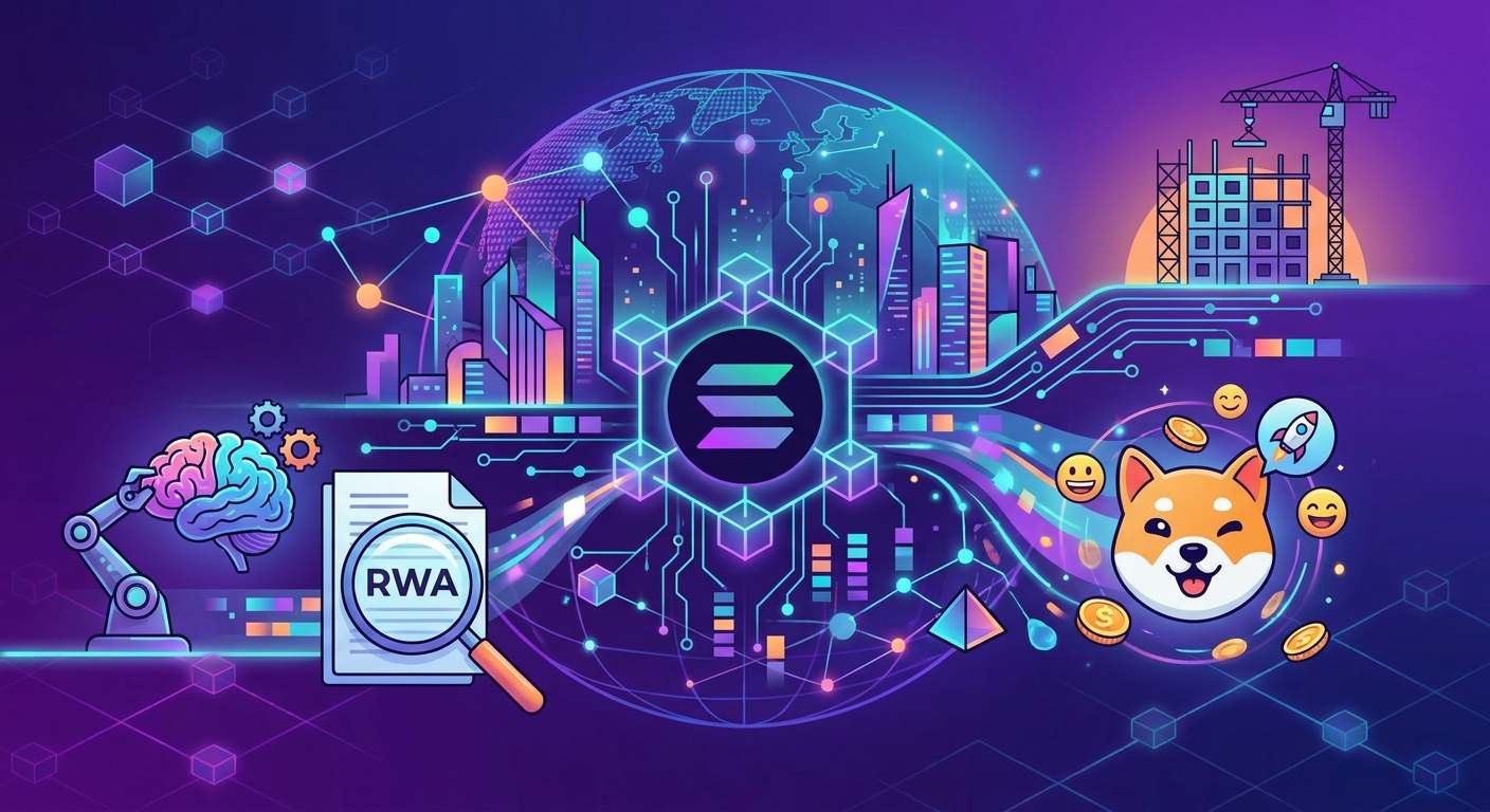 Solana: Dominating AI & RWAs, Fueling Meme Mania, and Building for the Future